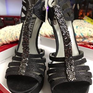 White by Vera Wang, Ebony Caged Bridal Platforms